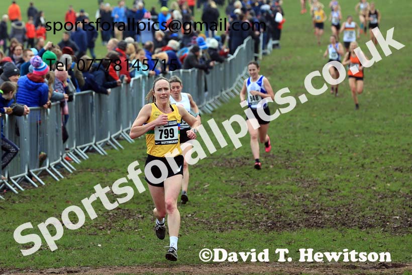 Senior Women, 2024 CAU Inter Counties Cross Country Champs., Wollaton Park, Nottingham. Photo: David T. Hewitson/Sports for All Pics
